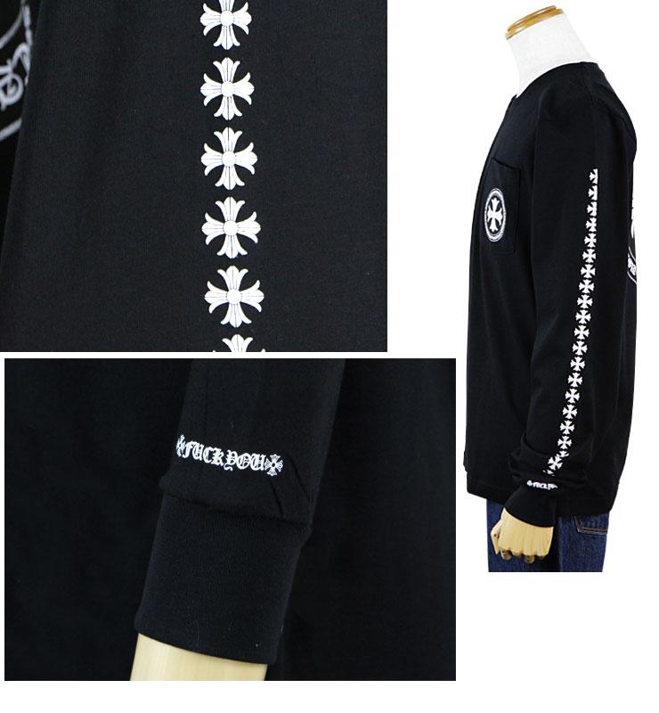 クロムハーツ ロングTシャツ CHプラス ブラック