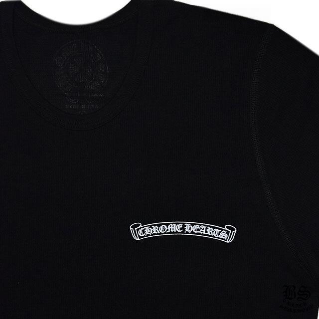 クロムハーツ ロングワッフルTシャツ CHロゴ スクロールラベル