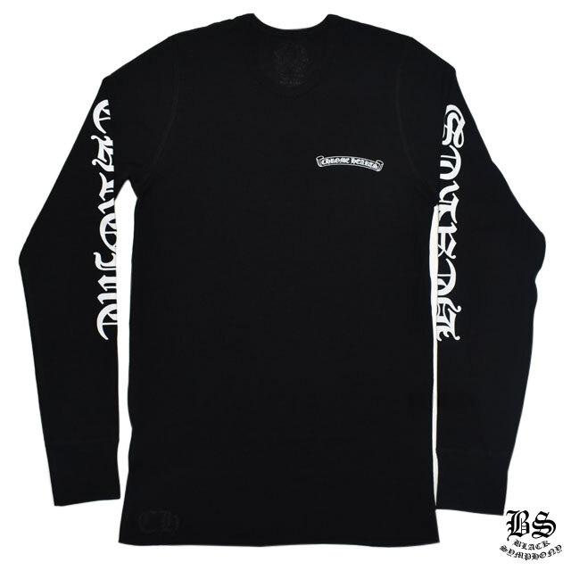 クロムハーツ ロングワッフルTシャツ CHロゴ スクロールラベル