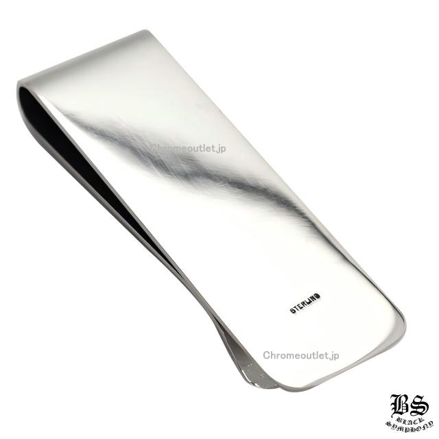 CHROME HEARTS マネークリップ ダガーハート 925シルバー — 長さ70.5mm