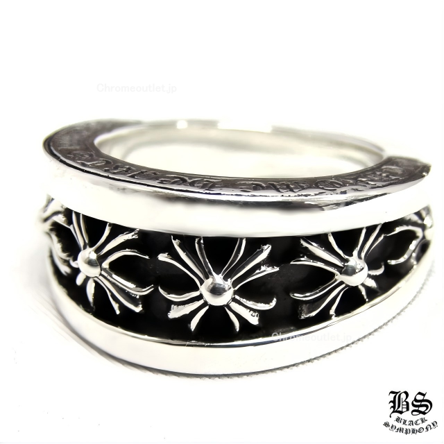 クロムハーツ ナローVバンドリングCHX