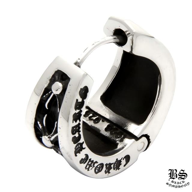 クロムハーツ ナローVバンド CHX イヤリング(ピアス)