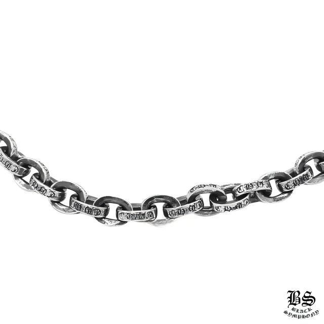 クロムハーツペーパーチェーン ネックレス 2クリップ 30インチ(約76cm)