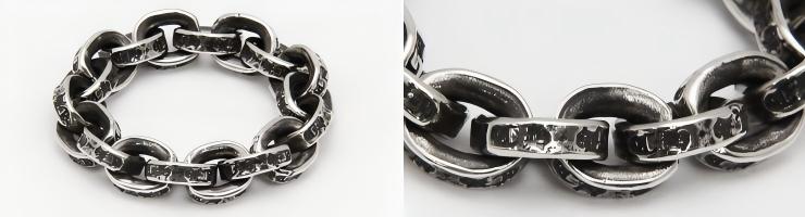 CHROME HEARTS クロムハーツ ペーパーチェーンリング｜925シルバー