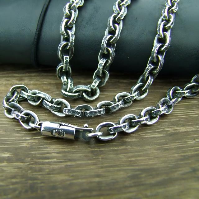 クロムハーツ ペーパーチェーンネックレス18インチ(約45cm)