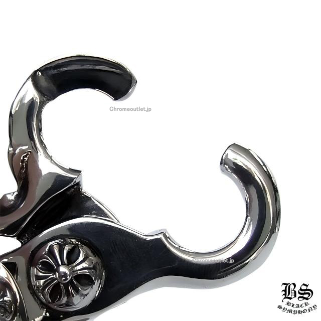 CHROME HEARTS Quick Clip Crossball 925 Silver — □6.7cm (height