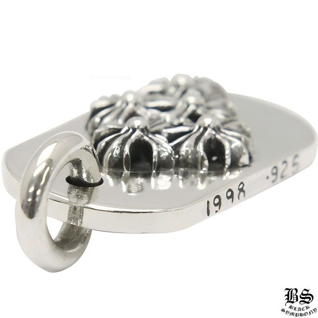 CHROME HEARTS クロムハーツ レイズドセメタリークロスドッグタグ
