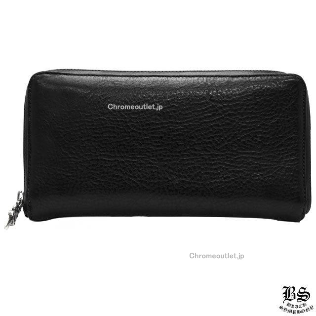 CHROME HEARTS クロムハーツ ウェーブ ウォレット クロス ボタン