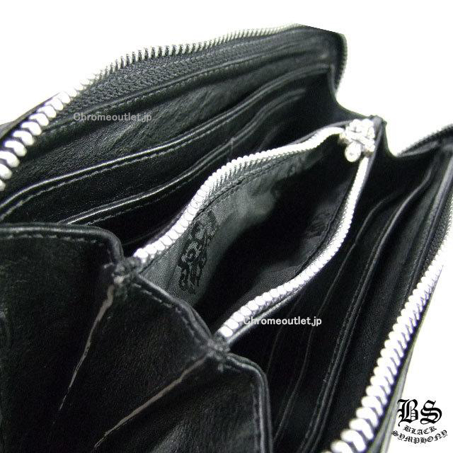 クロムハーツ REC Fジップ 3セメタリークロスパッチ ウォレット