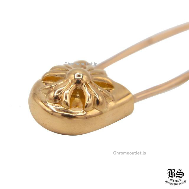 クロムハーツ CHプラスセーフティーピンスモール22K