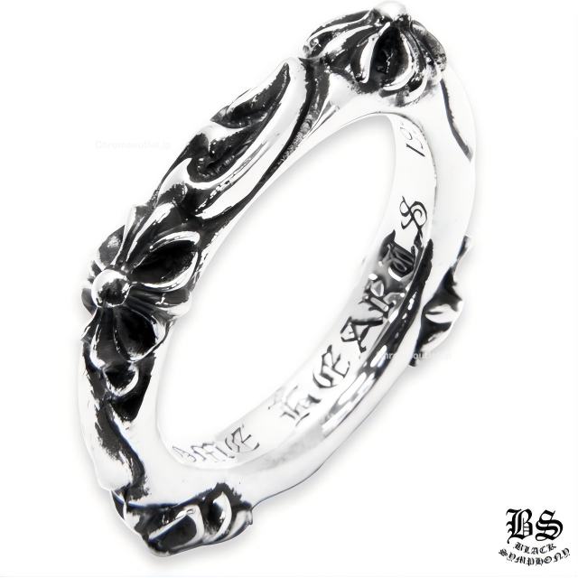 CHROME クロムハーツ HEARTS SBT SBTバンド BAND 15号 Ring 22K HEARTS