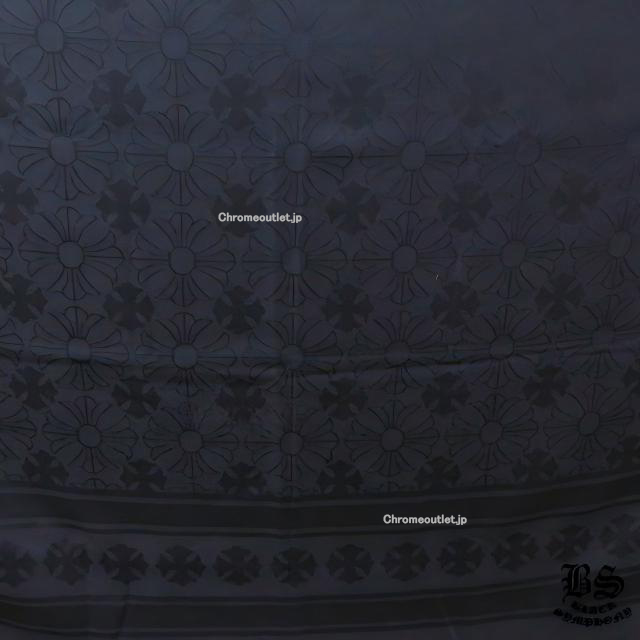 クロムハーツ ストール CHクロス ネイビー