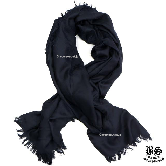 クロムハーツ ストール CHクロス ネイビー