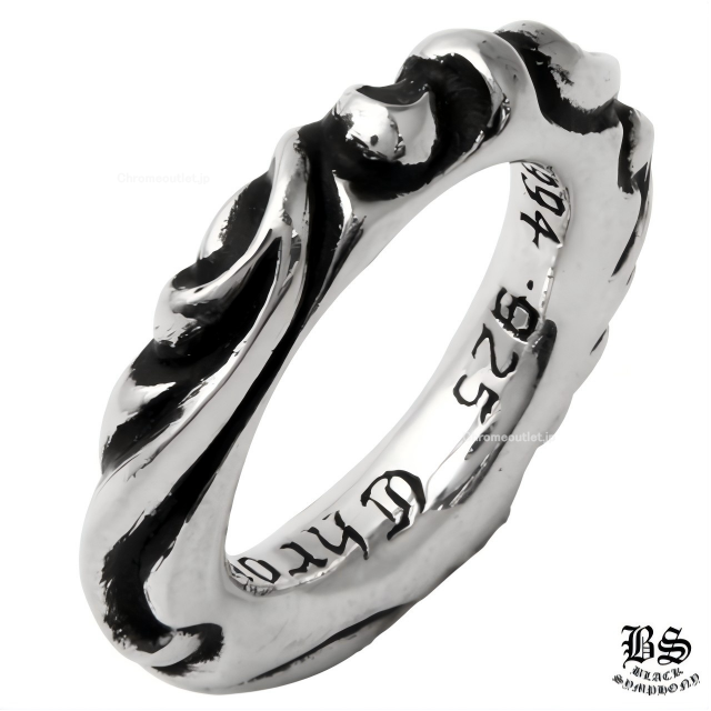CHROME HEARTS スクロールバンドリング 2本セット 9号+8.5号 カテゴリ