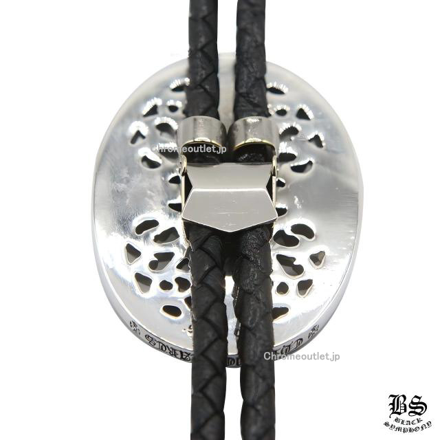 CHROME HEARTS タイニークラシック オーバルクロス ループタイ 925