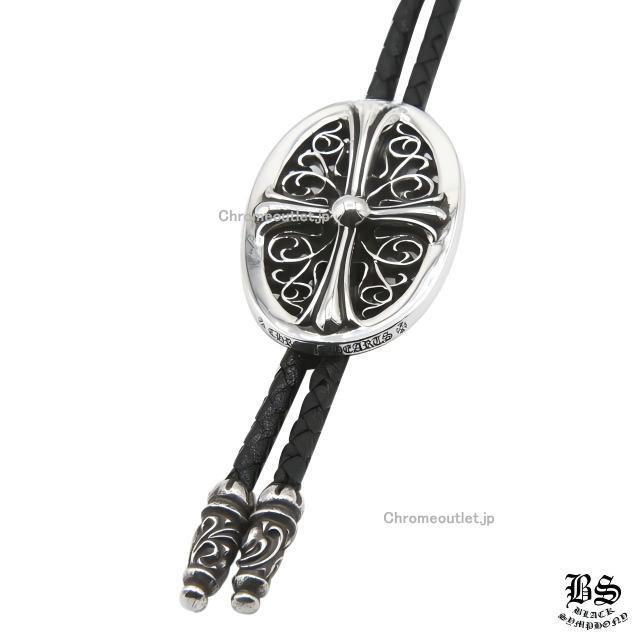 CHROME HEARTS タイニークラシック オーバルクロス ループタイ 925
