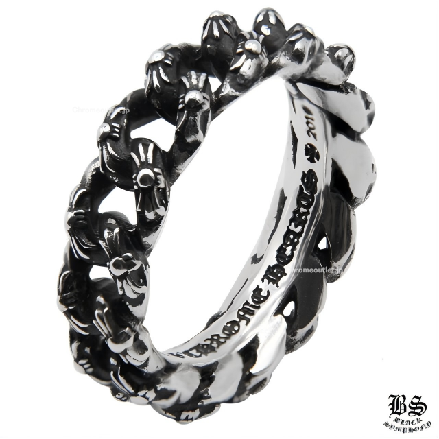 クロムハーツ スモール エクストラファンシーチェーン リング