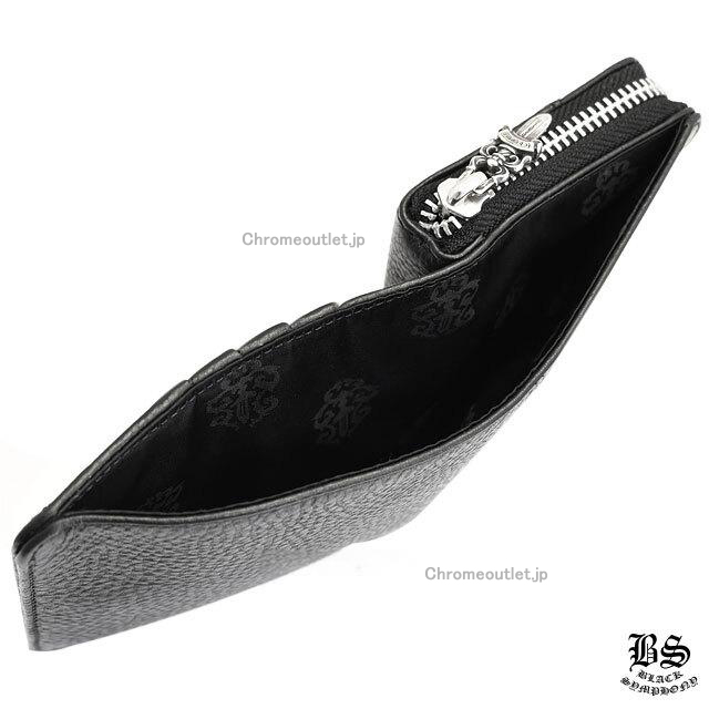 CHROME HEARTS Square Zip Bill Wallet (Wallet) | 925 Silver