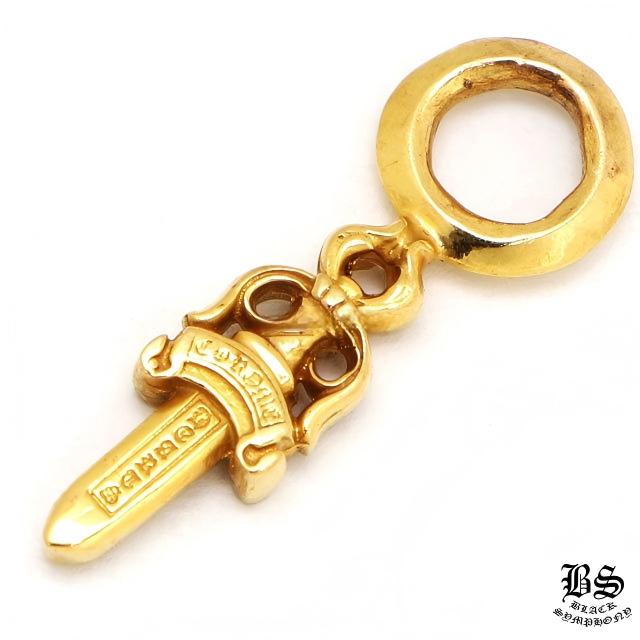 CHROME HEARTS クロムハーツ スタック ダガーチャーム22K #A 22K
