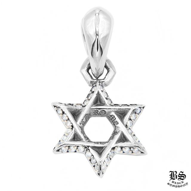 クロムハーツ スターオブダビデチャーム with パヴェダイヤモンド