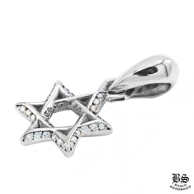 クロムハーツ スターオブダビデチャーム with パヴェダイヤモンド
