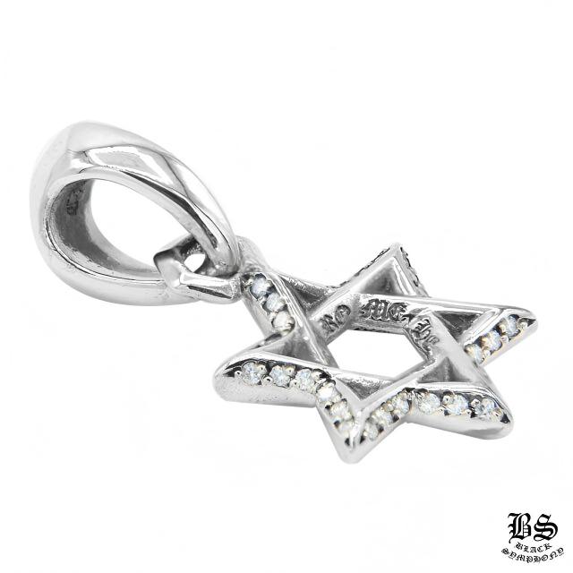 クロムハーツ スターオブダビデチャーム with パヴェダイヤモンド