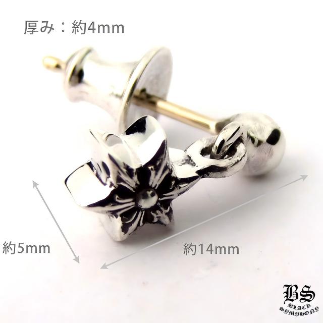 クロムハーツ タイニースタードロップイヤリング(ピアス)