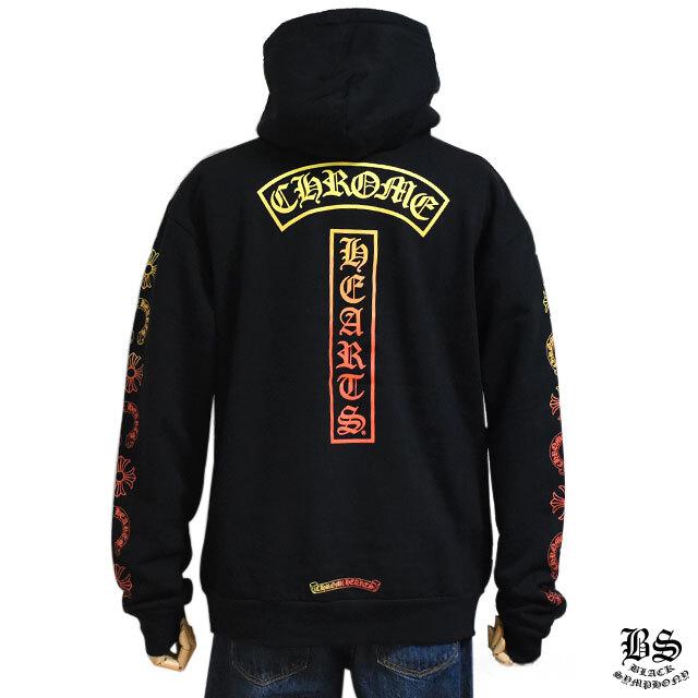 クロムハーツ プルオーバー パーカー Tロゴ マルチカラー