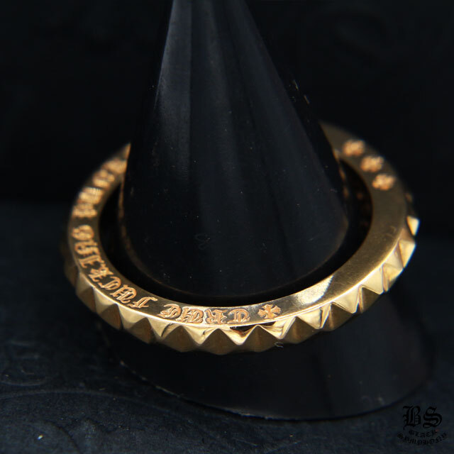 クロムハーツ TFPビックパンクリング22K