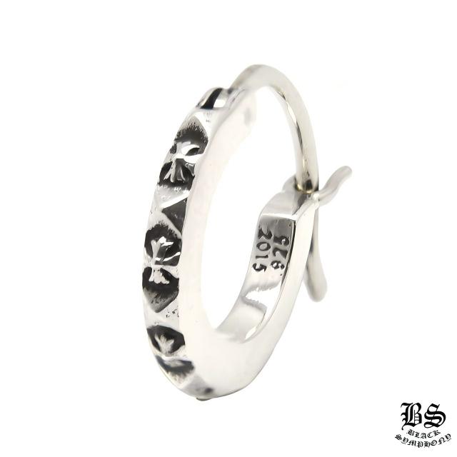 【正規品】 クロムハーツ タイニーTFPパンクフープピアス シルバー925 CHROME HEARTS クロムハーツ タイニーTFPパンクフープピアス フープ
