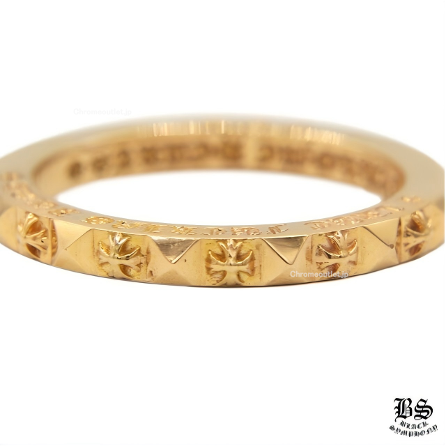 クロムハーツ TFPプラスパンクリング22K