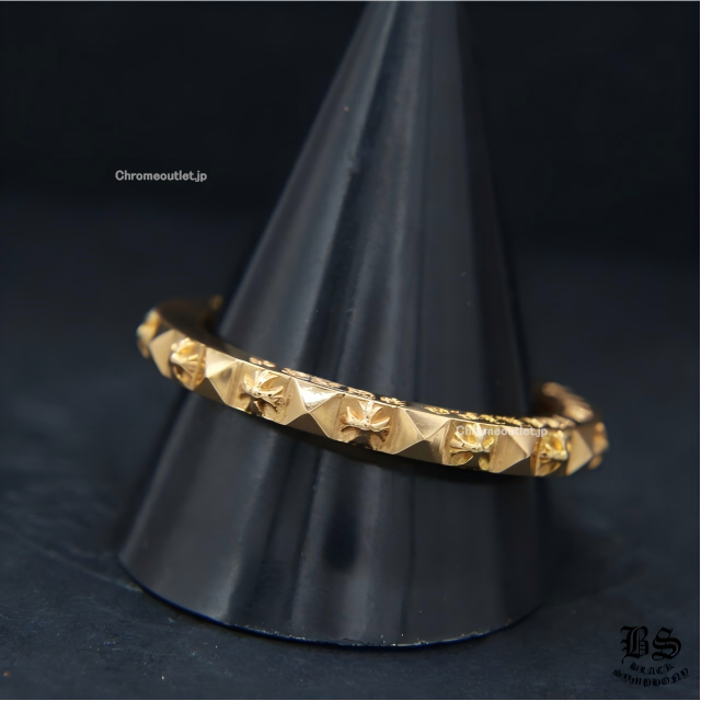 クロムハーツ TFPプラスパンクリング22K