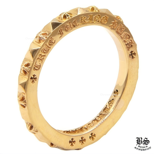 クロムハーツ TFPプラスパンクリング22K