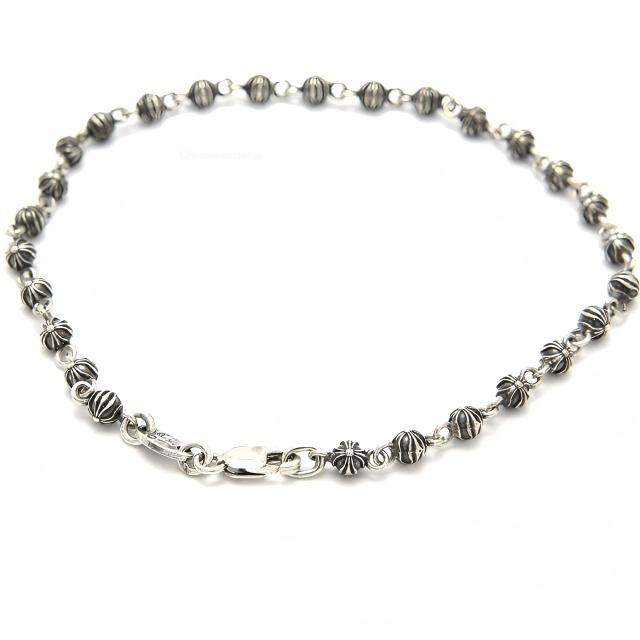 クロムハーツ タイニービーズチェーンブレスレット