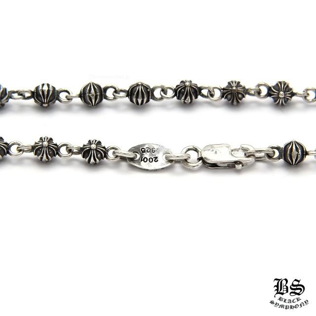 クロムハーツ タイニービーズチェーンブレスレット