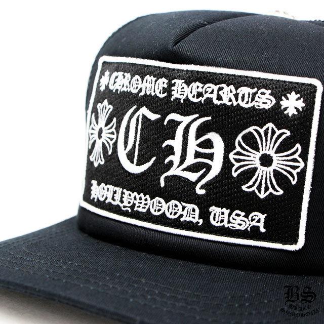 クロムハーツ トラッカーキャップ CH ブラック