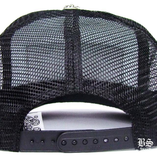 クロムハーツ トラッカーキャップ FUCK ブラック ホワイト