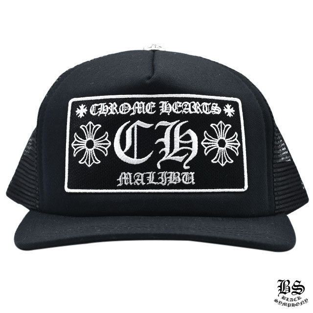 クロムハーツ トラッカーキャップ CH ブラック マリブ限定