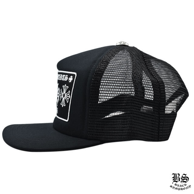 クロムハーツ トラッカーキャップ CH ブラック マリブ限定