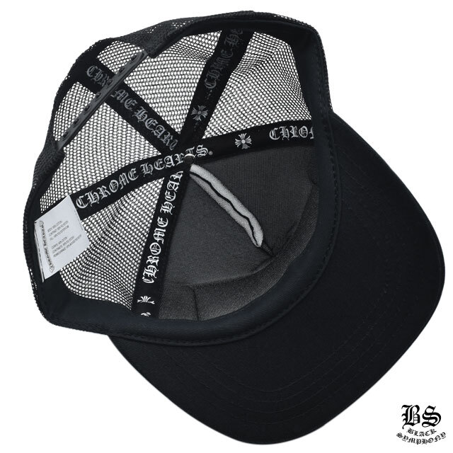 クロムハーツ トラッカーキャップ CH ブラック マリブ限定