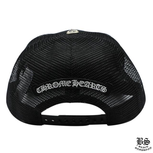 クロムハーツ トラッカーキャップ キング タコ ブラック ホワイト