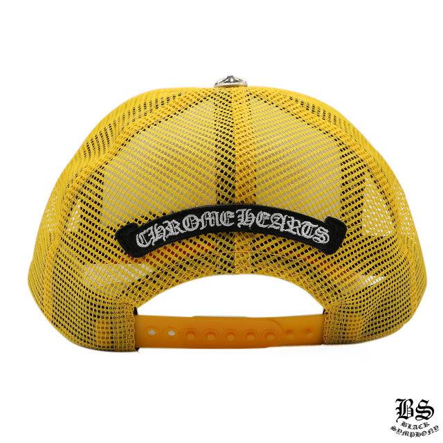 クロムハーツ トラッカーキャップ キングタコ マルチカラークロス イエロー ホワイト