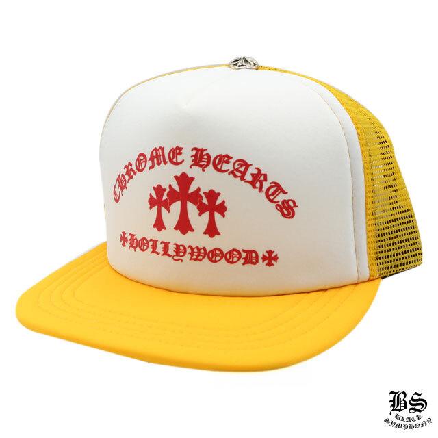 CHROME HEARTS Tracker Cap King Tako Yellow (Hat) | Made of Cotton