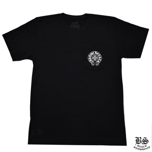 クロムハーツ Tシャツ ホースシュー ホノルル限定 ブラック