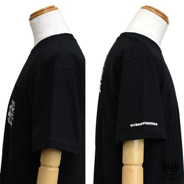 クロムハーツ Tシャツ バックロゴ ブラック