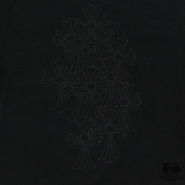 クロムハーツ Tシャツ セメタリークロス ブラック