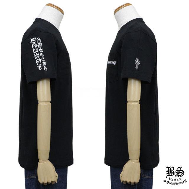 クロムハーツ Tシャツ セメタリークロス ブラック
