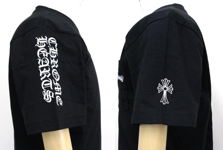 CHROME HEARTS クロムハーツ Tシャツ セメタリークロス ブラック