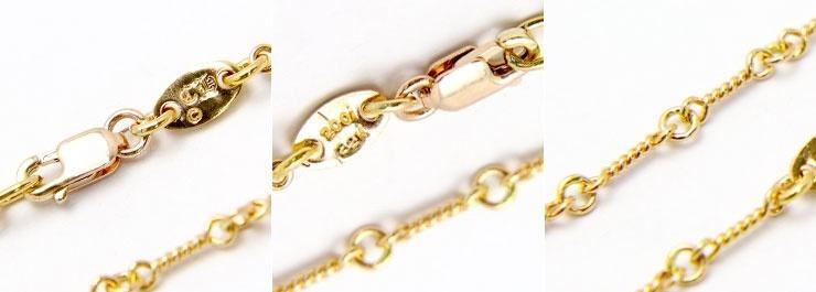 CHROME HEARTS クロムハーツ ツイストチェーン ゴールド 22K 24インチ