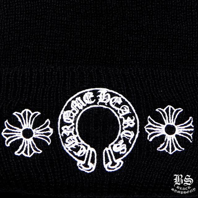 クロムハーツ ウールワッチキャップ ホースシュー